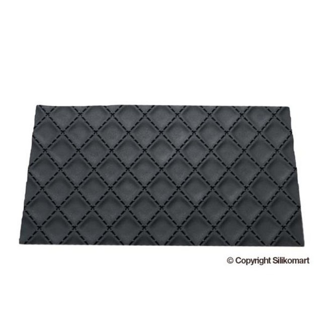 Obrázek produktu SIL PEČÍCÍ PLÁT SILKONON černý - RELIÉF MATELASSÉ  k formě BUCHE