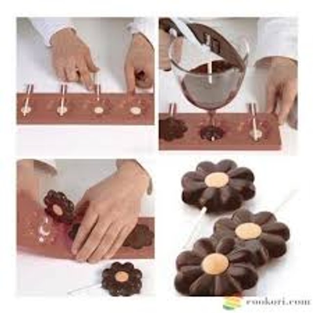 Obrázek produktu SIL FORMA NA LÍZÁTKA 74h 12mm + tyčky 12cm