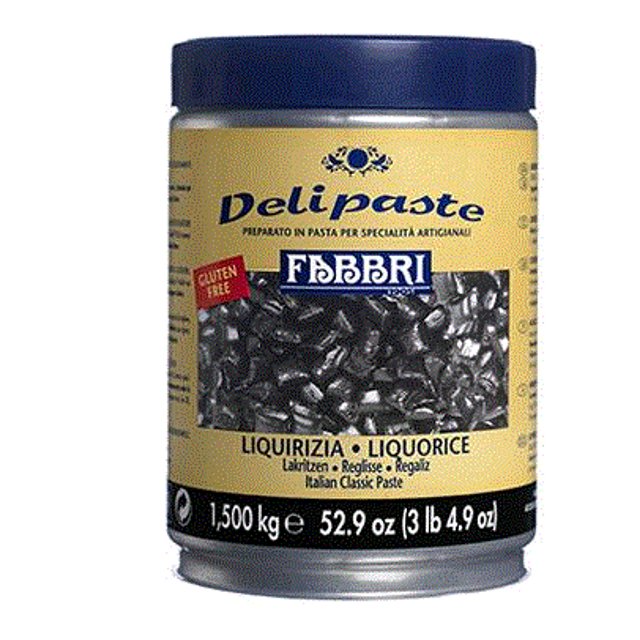 Obrázek produktu FABBRI Delipaste LÉKOŘICE 1,5kgx8