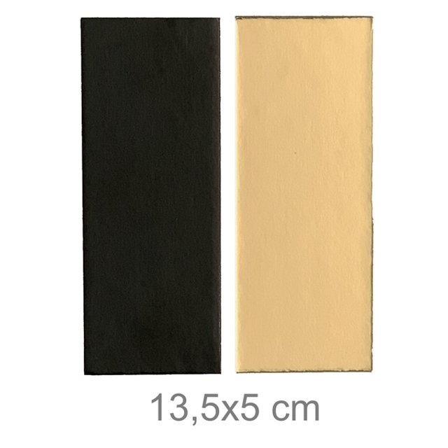 Obrázek produktu Lepenková podložka ZLATO/ČERNÁ nebo BÍLÁ 13x5cm (pod eclair)100ks