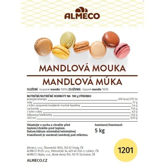 Obrázek produktu ALM MANDLOVÁ MOUKA 5kg
