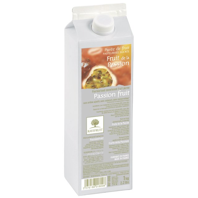 Obrázek produktu RAVIFRUIT PYRÉ MARACUJA  pasterizované 1kg (passion fruit)