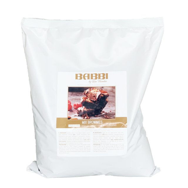 Obrázek produktu BABBI Mix Brownies 4x2,5kg (bezlep.směs)