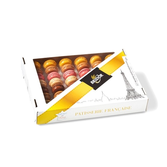 Obrázek produktu BRIDOR MAKRONKY mražené 8 druhů 48ks/bal.--ZVÝHODNĚNÁ CENA-SLEVA20%-EXP.10/25