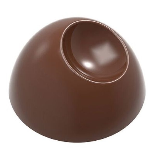 Obrázek produktu CW FORMA NA PRALINKY - POLOKOULE NOTCH pr.2,8 v.1,6cm v.1,6cm 7g 24ks