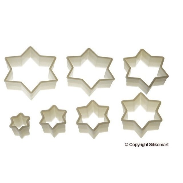 Obrázek produktu SIL VYKRAJOVÁTKA NYLON 7ks hvězdy
