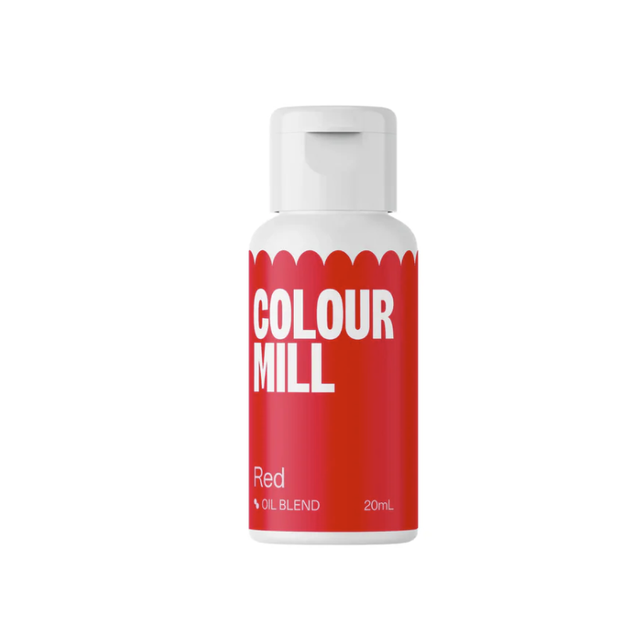 Obrázek produktu HS Barva rozp. v tuku tekutá 20ml COLOUR MILL Red (gelová)
