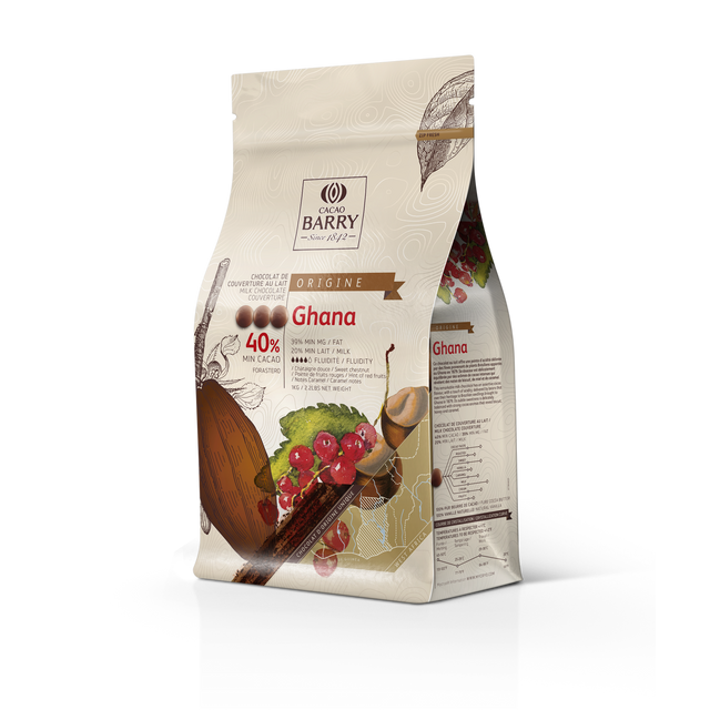 Obrázek produktu CB ORIGIN Čokoláda GHANA mléčná 6x1kg P40GHA-590