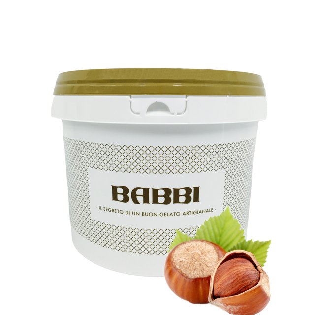 Obrázek produktu BABBI pasta Nocciola supremo Piemonte (lísk. ořech) 4x3kg