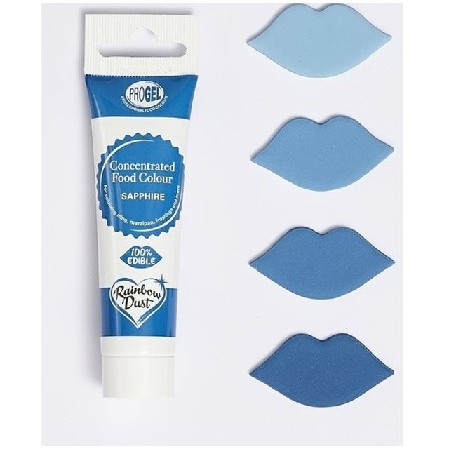 Obrázek produktu BARVA gelová PROGEL modrá safírová (sapphire)) 25g