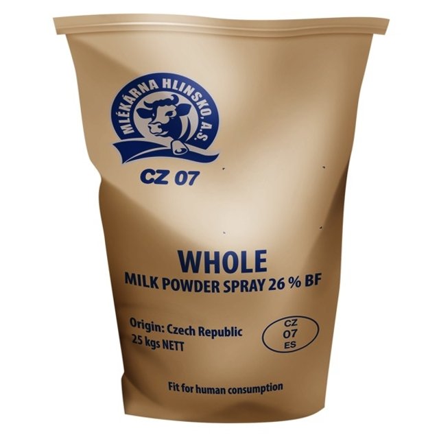 Obrázek produktu MLÉKO SUŠ.PLNOTUK 25 kg (26%tuku)