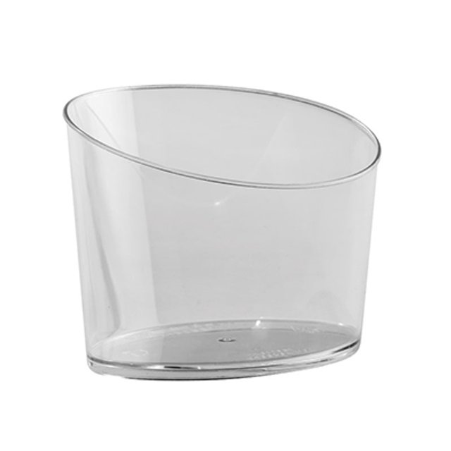 Obrázek produktu MA KELÍMEK plast čirý GREEK ovál  zkosený190ml 1x100ks