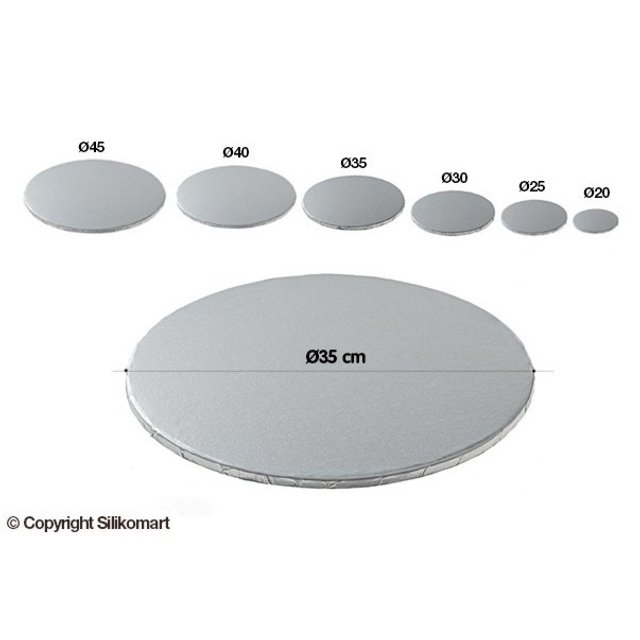 Obrázek produktu SIL Podložka SILNÁ stříbrná pr. 30cm, v.1,2cm