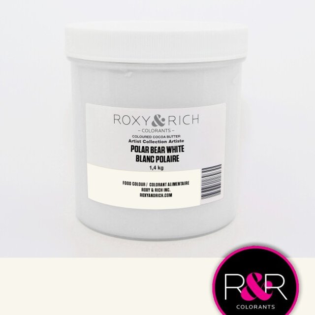 Obrázek produktu RR KAKAOVÉ MÁSLO bílá - Polar Bear White 1,4kg (exp.28/4/25)