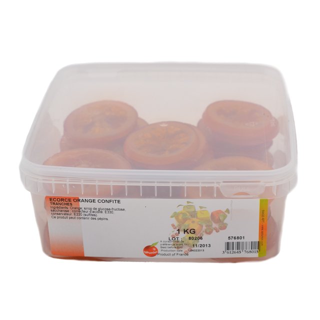 Obrázek produktu Pomerančová kůra plátky(kolečka) 1kg