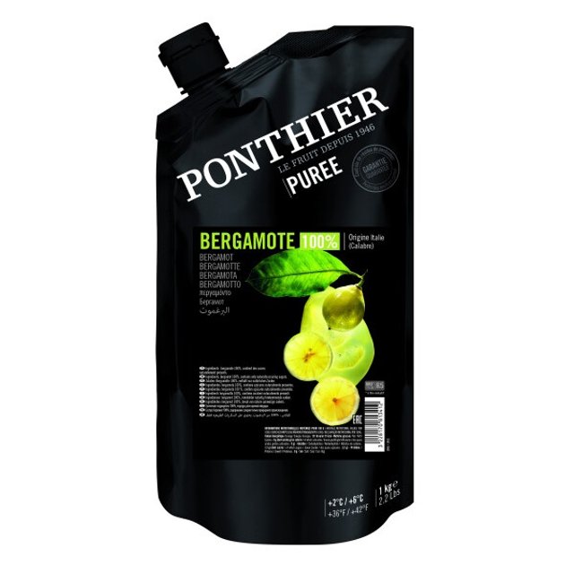 Obrázek produktu PONTHIER PYRÉ bergamot 100% chlazené 6x1kg