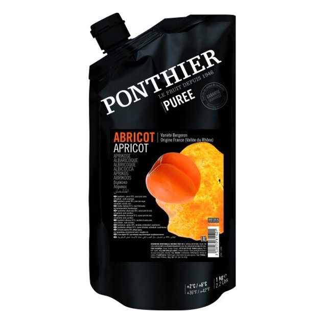 Obrázek produktu PONTHIER PYRÉ meruňka (Apricot) chlazené 6x1kg