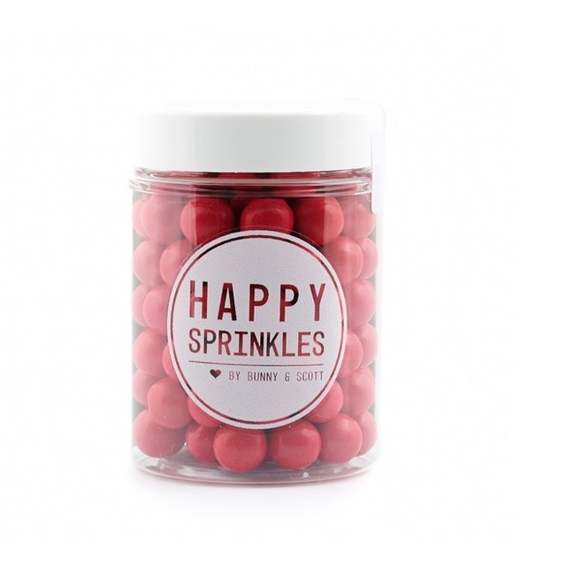 Obrázek produktu HS Dekorace čokoládové RED CHOCO M (kuličky červené) 90g