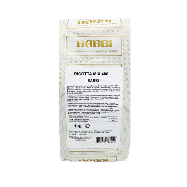 Obrázek produktu BABBI Ricotta Mix 400 8x1kg