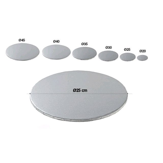 Obrázek produktu SIL Podložka SILNÁ stříbrná pr.25cm, v.1,2cm