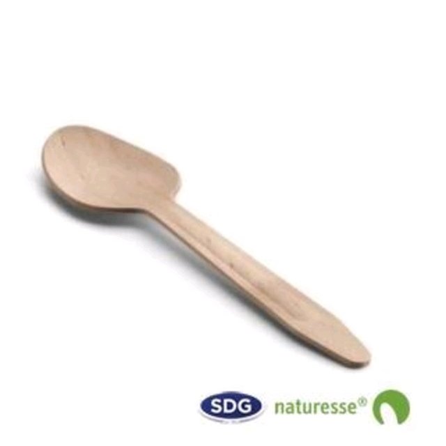 Obrázek produktu SDG Lžičky dřevěné 10,7cm 100ks/bal