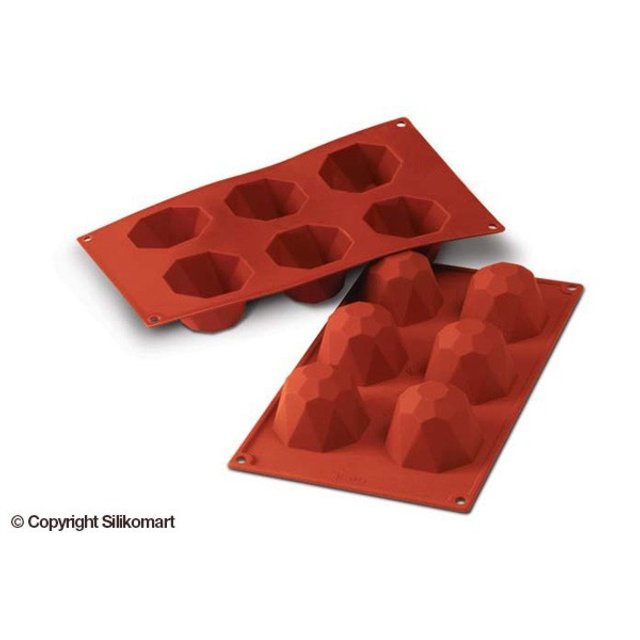 Obrázek produktu SIL FORMA SILIKON terakota - DIAMANT pr.68mm, v.45m 92ml 6ks