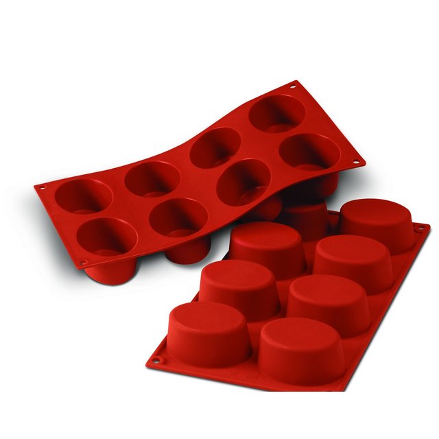 Obrázek produktu SIL FORMA SILIKON terakota - OVALI 75x55x35mm