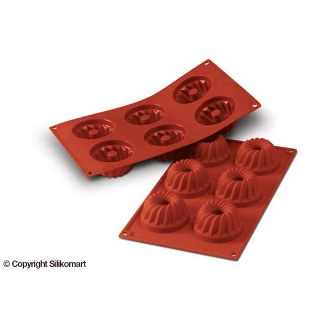 Obrázek produktu SIL FORMA SILIKON terakota- BÁBOVKA pr.70mm v.36mm 80ml 6ks