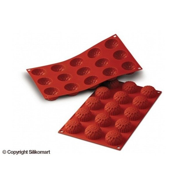 Obrázek produktu SIL FORMA SILIKON terakota - JIŘINKA Ø44mm v.25 mm  23ml  15ks