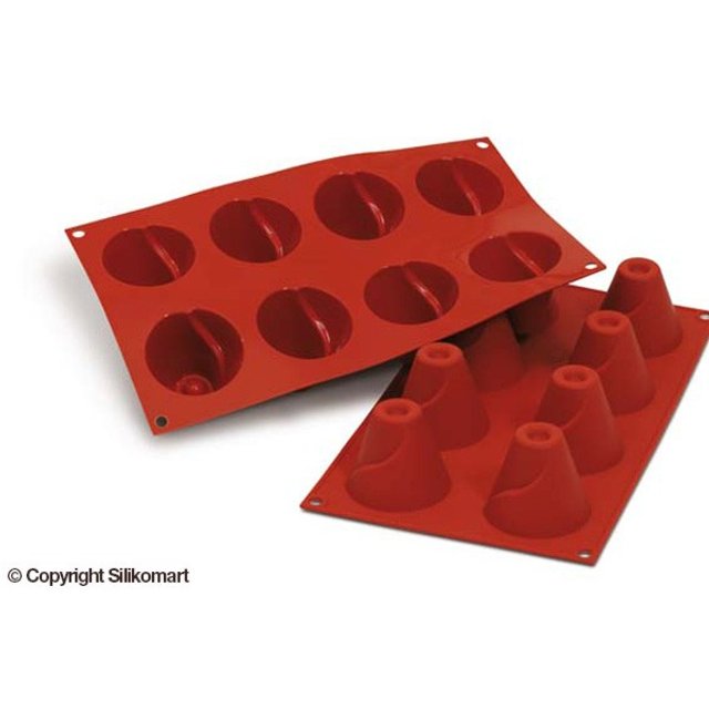 Obrázek produktu SIL FORMA SILIKON terakota - SOPKA pr.58mm v.52mm 72ml 8ks