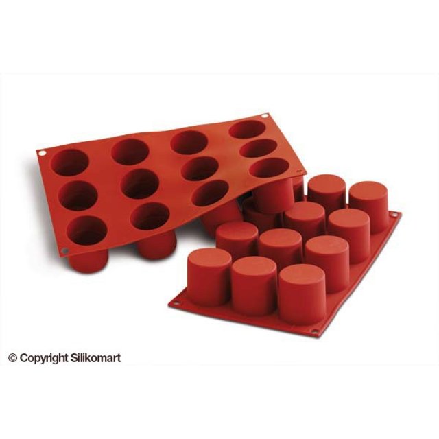 Obrázek produktu SIL FORMA SILIKON terakota - CYLINDR pr.48mm v.50mm 83ml 12ks