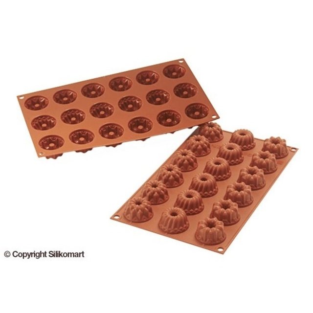 Obrázek produktu SIL FORMA SILIKON terakota - BÁBOVKY mix Ø40 mm v.22 mm  17,5 ml  18 ks