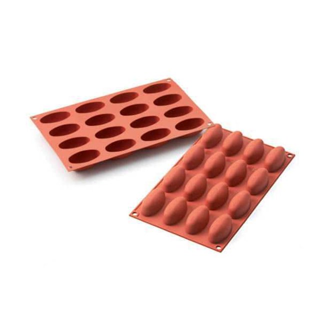 Obrázek produktu SIL FORMA SILIKON terakota - SUSHI NIGIRI 15xminidesert h26mm