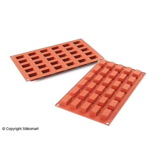 Obrázek produktu SIL FORMA SILIKON terakota - KVÁDR 30x18mm, v.16mm, 7,5ml 30ks