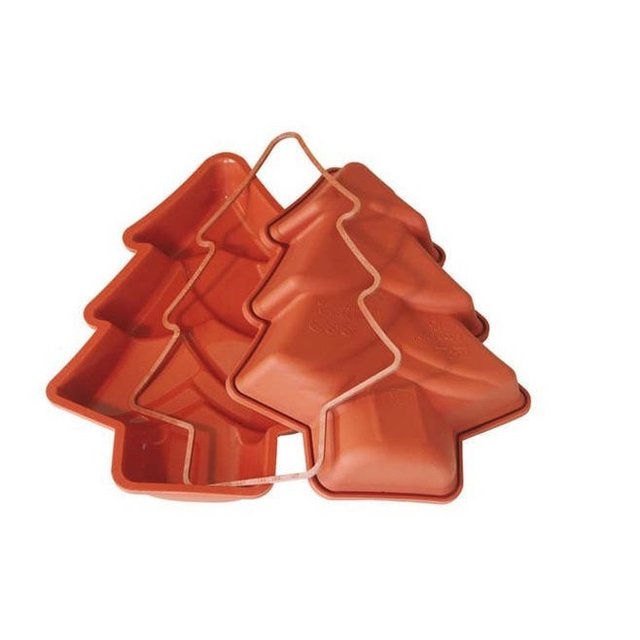 Obrázek produktu SIL FORMA SILIKON terakota - VÁNOČNÍ STROM 280x200 mm