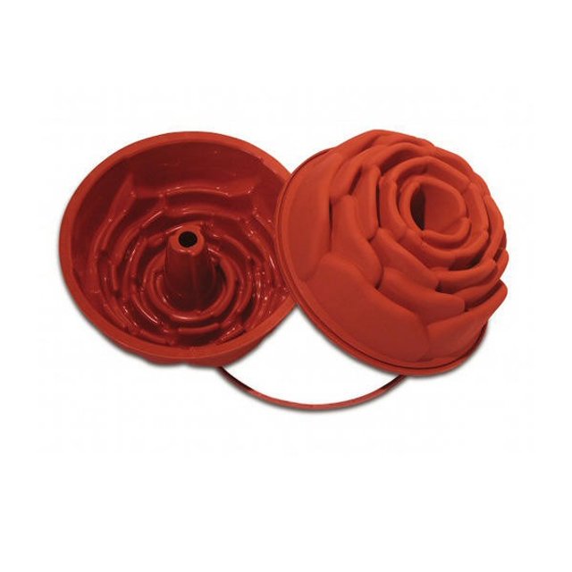 Obrázek produktu SIL FORMA SILIKON terakota - DORTOVÁ RŮŽE pr. 220 mm v. 100 mm