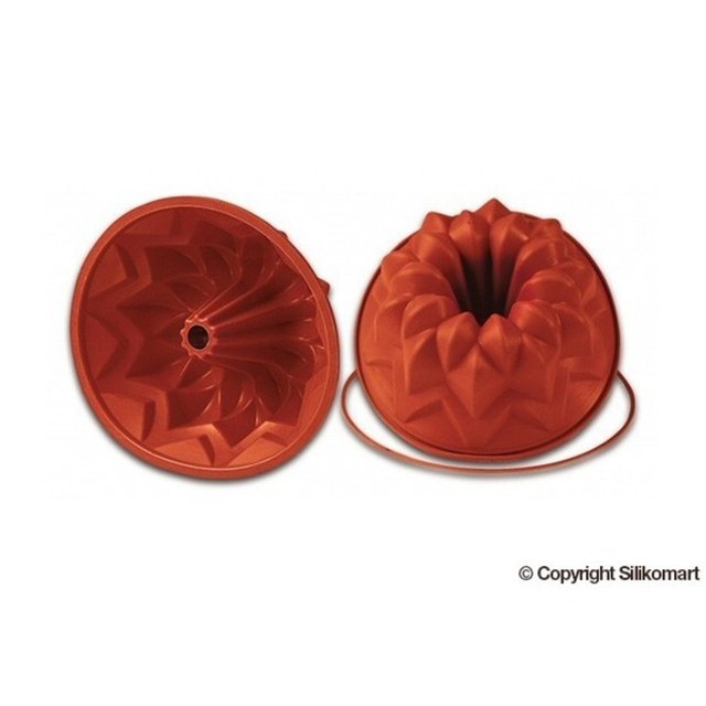 Obrázek produktu SIL FORMA SILIKON terakota - BÁBOVKA Ø240 mm v.100 mm 2300ml 1 ks