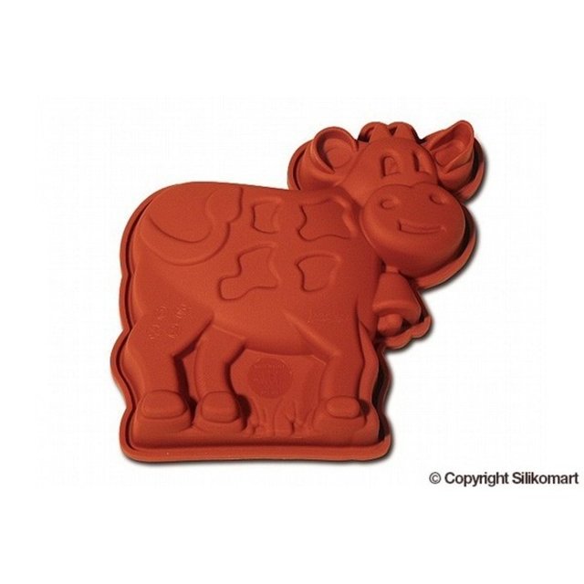 Obrázek produktu SIL FORMA SILIKON terakota - KRAVIČKA 152 x 156 mm v.27 mm 250 ml 1 ks