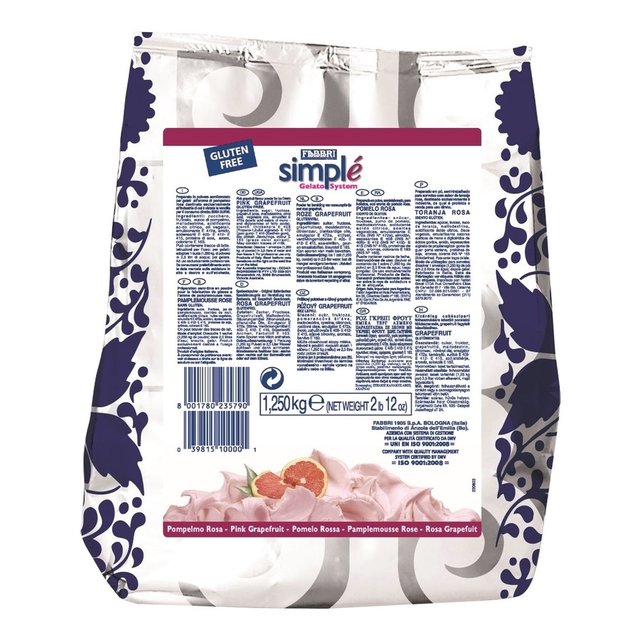 Obrázek produktu FABBRI simple GREPFRUIT RŮŽOVÝ (Pompelmo rosa)12x 1,25kg