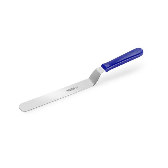 Obrázek produktu TH Špachtle nerez modrá ohnutá (čepel 25cm)
