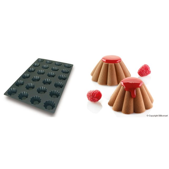 Obrázek produktu SIL Forma silikon černá -  BRIOŠKA pr.79mm v.35mm 84ml