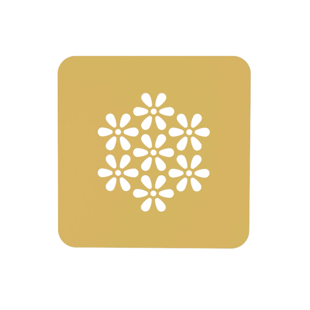 Obrázek produktu SIL ŠABLONA SILIKON - STENCIL SAKURA (kytičky) pr.100mm, v.1mm 2ks, 2,7ml