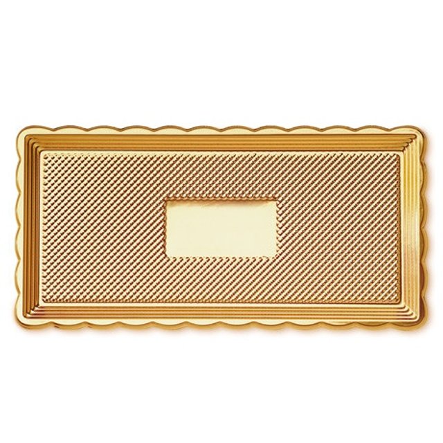 Obrázek produktu Podnos zlatý 15x40 100ks art18