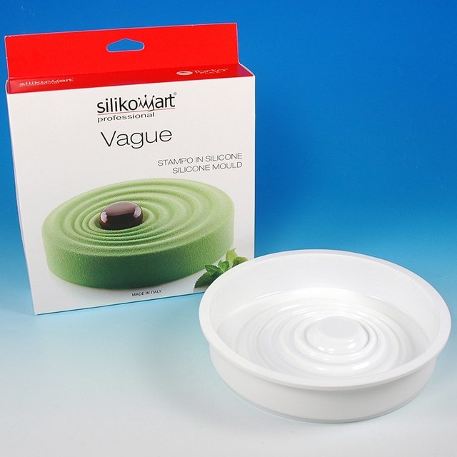 Obrázek produktu SIL FORMA SILIKON bílá pr.20cm, soustředné kruhy, h.4,5cm