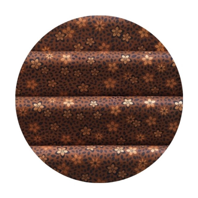 Obrázek produktu PCB TRANSFER FOLIE FLUERS DORÉES béžové kytičky 40X25 17ks