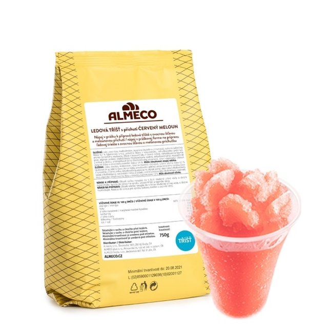 Obrázek produktu ALM Ledov.tříšť s příchutí ČERVENÝ MELOUN 750gx16ks
