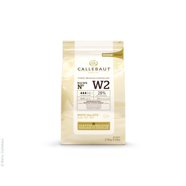 Obrázek produktu Čokoláda bílá W2 2,5kg (W2NV-T70)