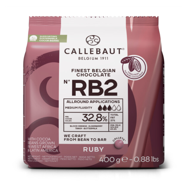 Obrázek produktu C ČOKOLÁDA RUBY RB2 7x0,4kg