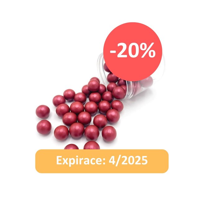 Obrázek produktu HS Dekorace cukrové BORDEAUX CHOCO XXL 130g -ZVÝHODNĚNÁ CENA-SLEVA20%-EXP.04/25