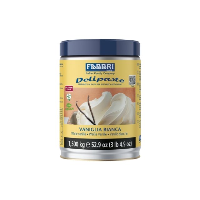 Obrázek produktu FABBRI Delipaste WHITE VANILLA 8x1,5kg